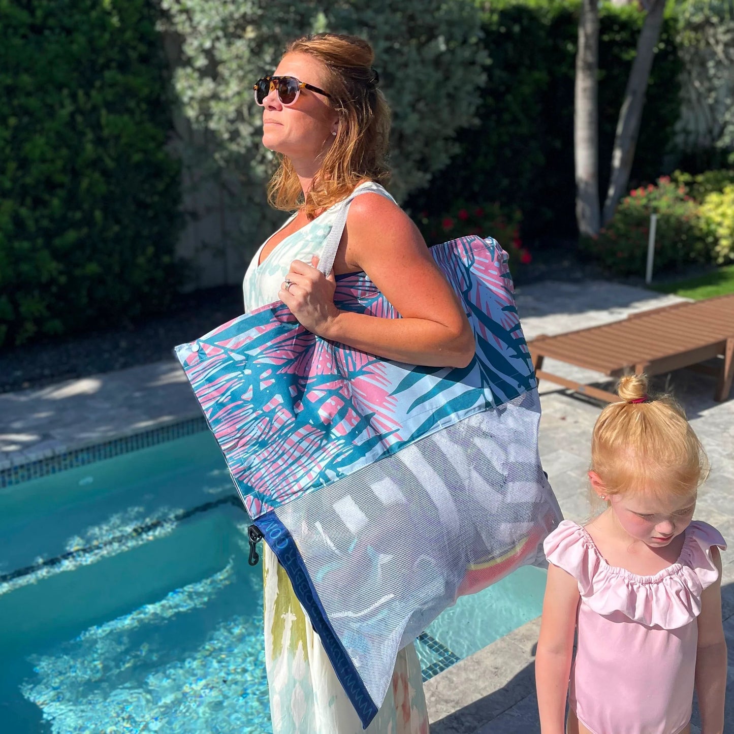 🔥LAST DAY 50% OFF -🌊All-In-one Floating Hammock & Beach Tote🛍️
