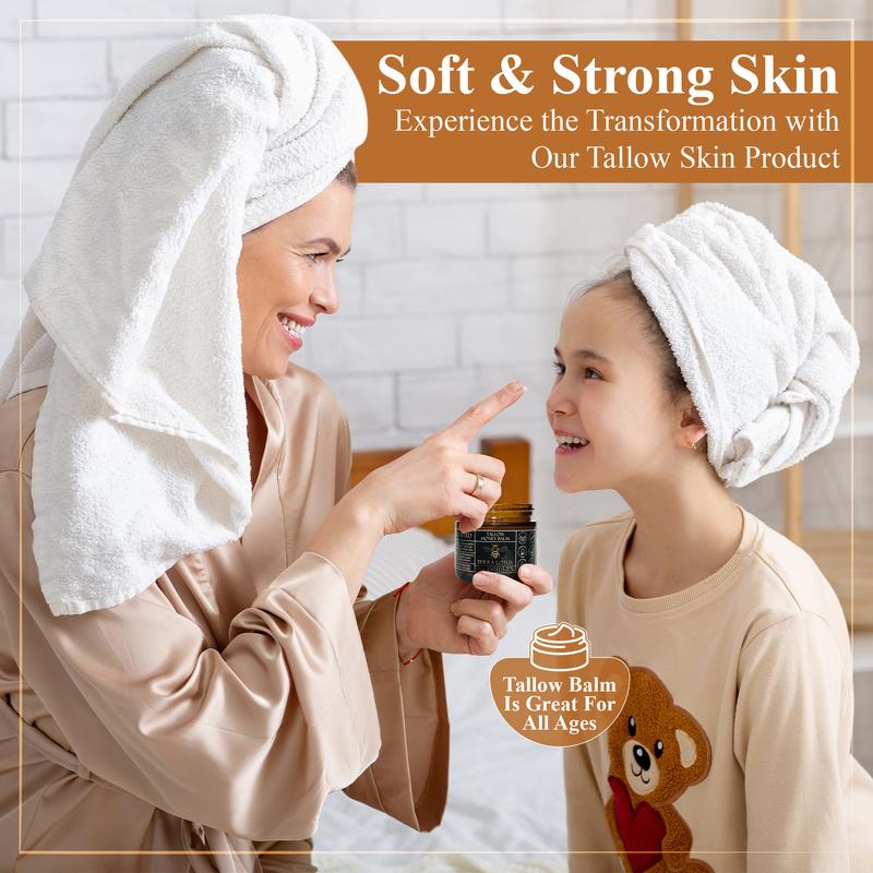 đ„Last Day Promotion 49% OFF-âšBeef Tallow and Honey Balm for Skin - Handmade All-Natural Moisturizer