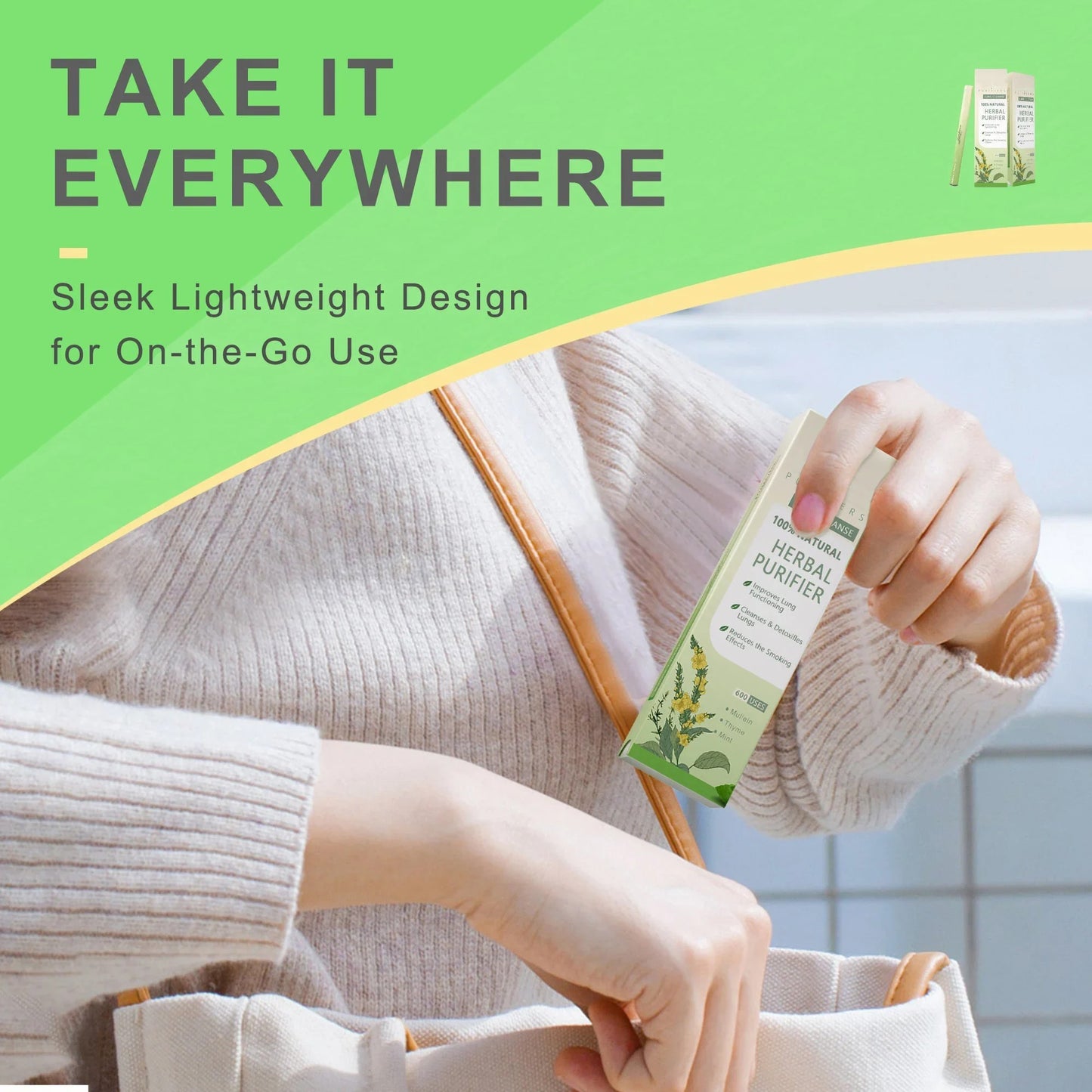 โจ New upgraded version of Mullein Herbal Lung Purifier โ ๐ฅ 70% off today only!