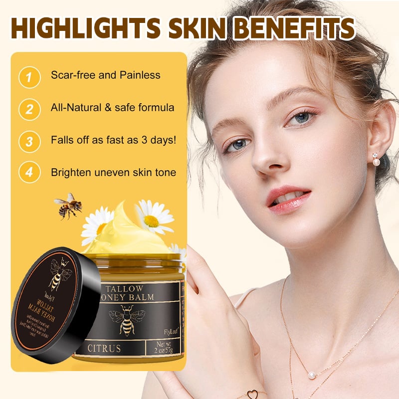 đ„Last Day Promotion 49% OFF-âšBeef Tallow and Honey Balm for Skin - Handmade All-Natural Moisturizer