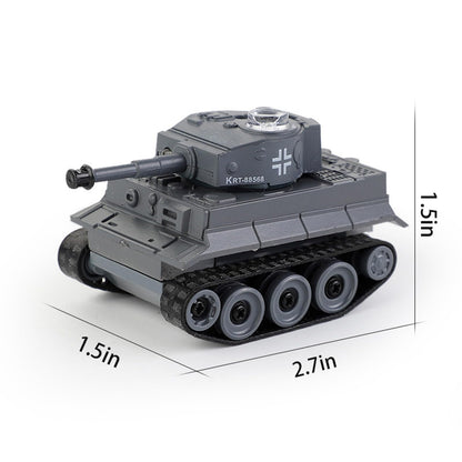 Mini WWII Gray German Tiger RC Tank Toy