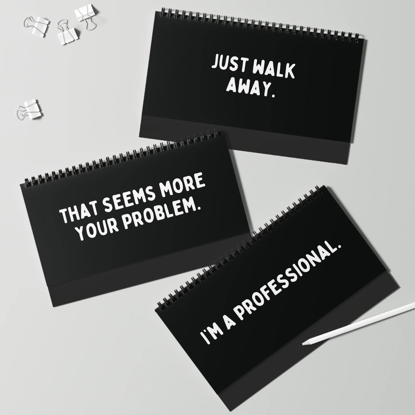 🔥LAST DAY 50% OFF🤣📆The Daily Mood Desk Sign For People That Like To Say F*Ck Black