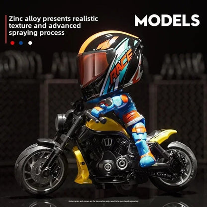 🔥🏍️Motorcycle Rider Model Toy