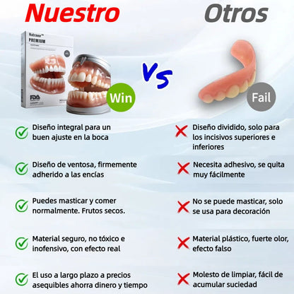 🦷Natravor™- Dentadura Premium（⏰Descuento por tiempo limitado, últimos 30 minutos.）