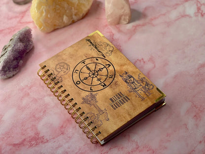 💥LAST DAY 49% OFF🧙Beginner-friendly 🔮Tarot Journal And Planner With Stickers(✨Hardcover)