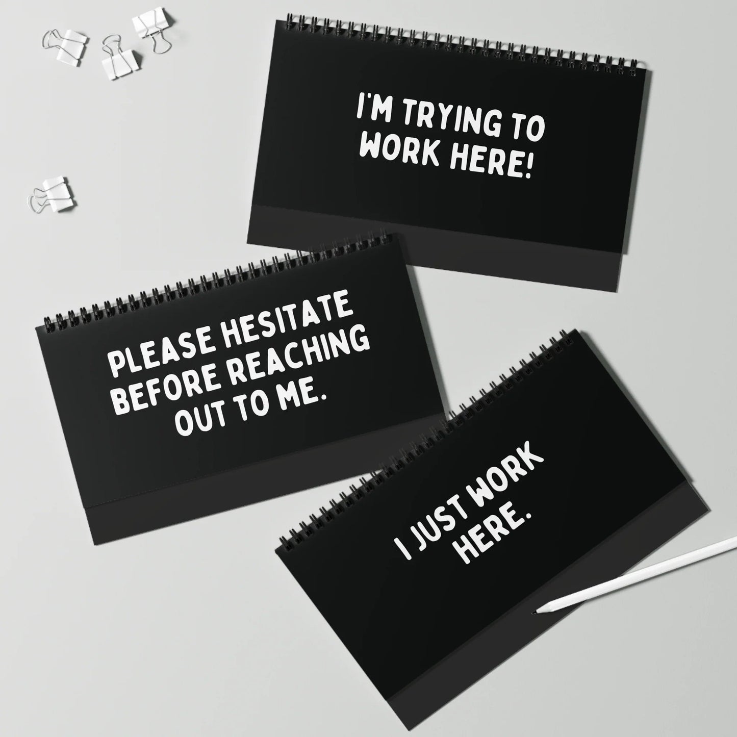 🔥LAST DAY 50% OFF🤣📆The Daily Mood Desk Sign For People That Like To Say F*Ck Black