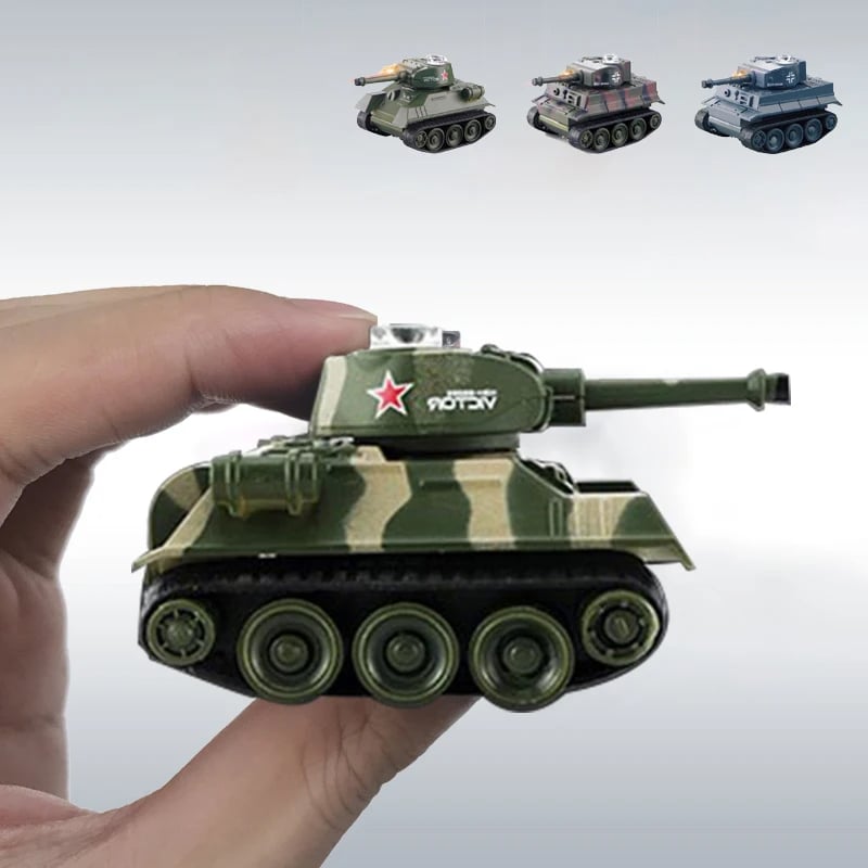 Mini WWII Gray German Tiger RC Tank Toy